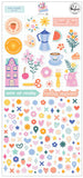 Puffy Stickers-The Simple Things-Pinkfresh Studio