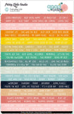 Everyday Life Color Word Stickers-Pretty Little Studio Good Vibrations