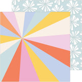 Rays Of Sunshine 12x12 Paper-Pinkfresh Studio The Simple Things