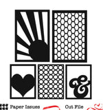 Ampersand-Love This Cards Free Cut File