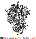 Beautiful Bouquet-Free Cut File