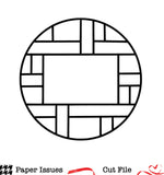 Circle Collage Free Cut File