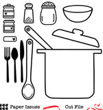 Cooked With Love- Free Cut File