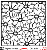 Crazy Daisy Background-Free Cut File