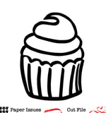 Cupcake-Free Cut File