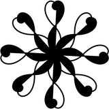 Geometric Swirl Free Cut File