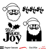 Dexcember Santa-Free Cut File