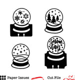 Dexcember Snowglobe-Free Cut File