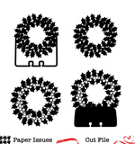 Dexcember Wreath-Free Cut File