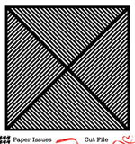 Diagonal Stripes-Free Cut File