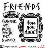 FRIENDS-Free Cut File
