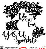 Fab-YOU-lous Florals-Free Cut File