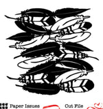 Feathers Free Cut File