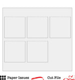 Flip Squares Free Cut File