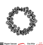 Full Blooms Circle-Free Cut File