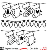 Hangin' Up For The Holidays-Free Cut File