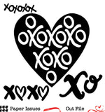 Hugs & Kisses-Free Cut File