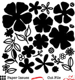 Layered Flowers- Free Cut File