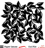 Leaf Background-Free Cut File