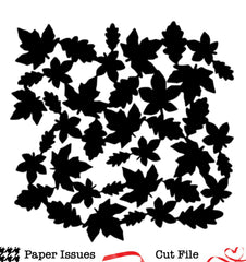 Leaves Are Falling Background Free Cut File