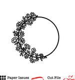 Little Blooms Wreath-Free Cut File