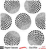 Lots O'Dots Background-Free Cut File