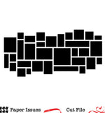 Mosaic In The Middle-Free Cut File