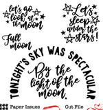 Night Skies-Free Cut File