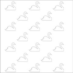 Foldable Swans Free Cut File