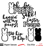 Oh, For Peeps Sake-Free Cut File