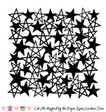 Star Background Free Cut File
