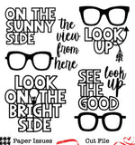 Put On Your Rose Colored Glasses-Free Cut File
