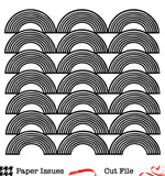 Rainbow Background-Free Cut File