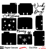Roll-A-Memory Cards-Free Cut File