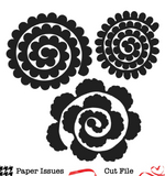 Rolled Flowers Take 2-Free Cut File