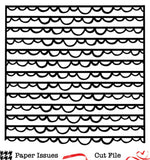 Scallop Background Free Cut File