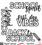 School Spirit-Free Cut File