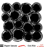 Scribble Circles-Free Cut File