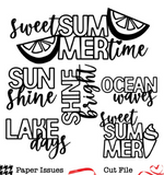 Shine Bright, Sweet Summer-Free Cut File