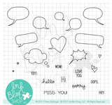 Tiny Bubbles Clear Stamp-Ink Blot Shop