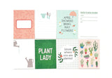 Plant Lady 3x4 Journal Cards-Elle's Studio