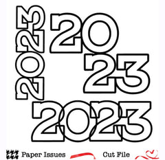 The Year to Be 2023-Free Cut File