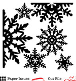 Split Snowflake-Free Cut File