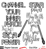 Star Power-Free Cut File