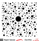 Stitching Circle Burst-Free Cut File
