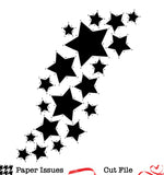 Stitching Star Galaxy-Free Cut File