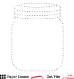 Mason Jar Stitch Free Cut File