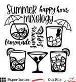 Summer Mixology With a Slice of Lemon-Free Cut File