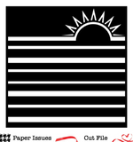 Sunrise Background-Free Cut File