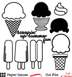 Sweet Summer Treats-Free Cut File